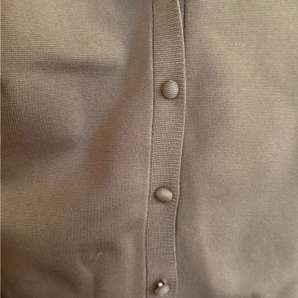 Nanushka Beige Knit Cardigan Top - Picture 3 of 4